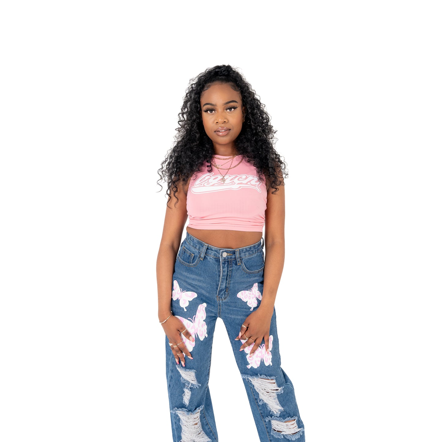BGRCN Women’s Pink Tank Top