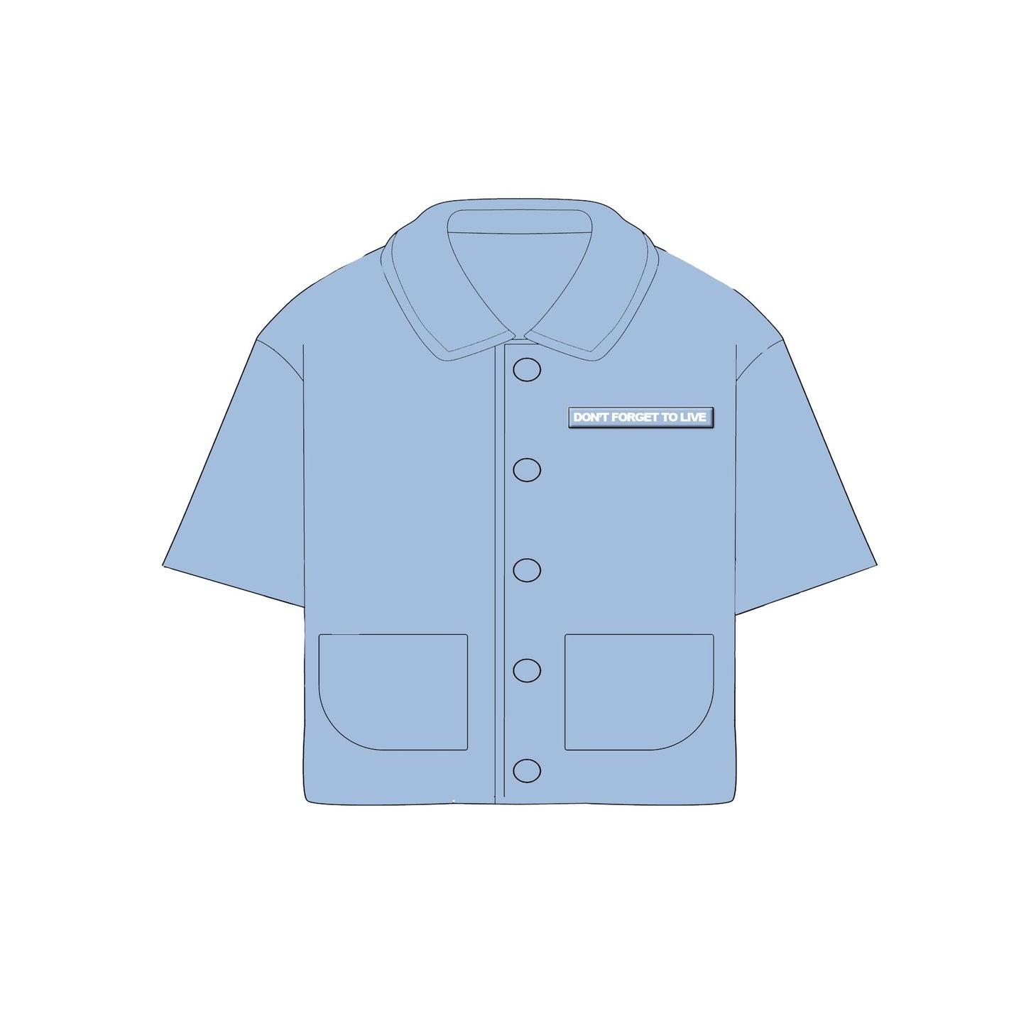 Light Blue DFTL Shirt