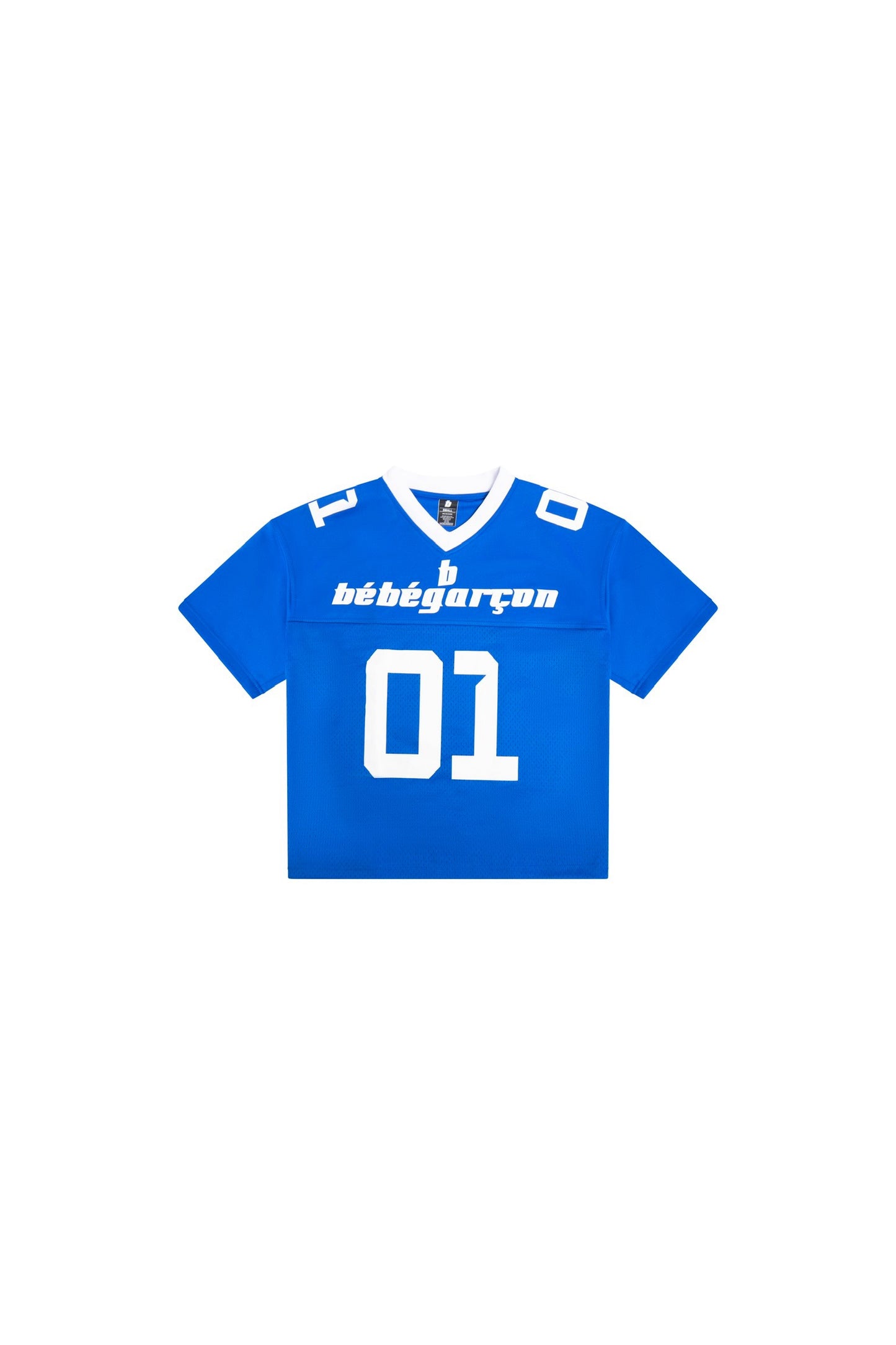 Bébé Garçon ‘One of 01’ Blue & White Short-Sleeve Jersey